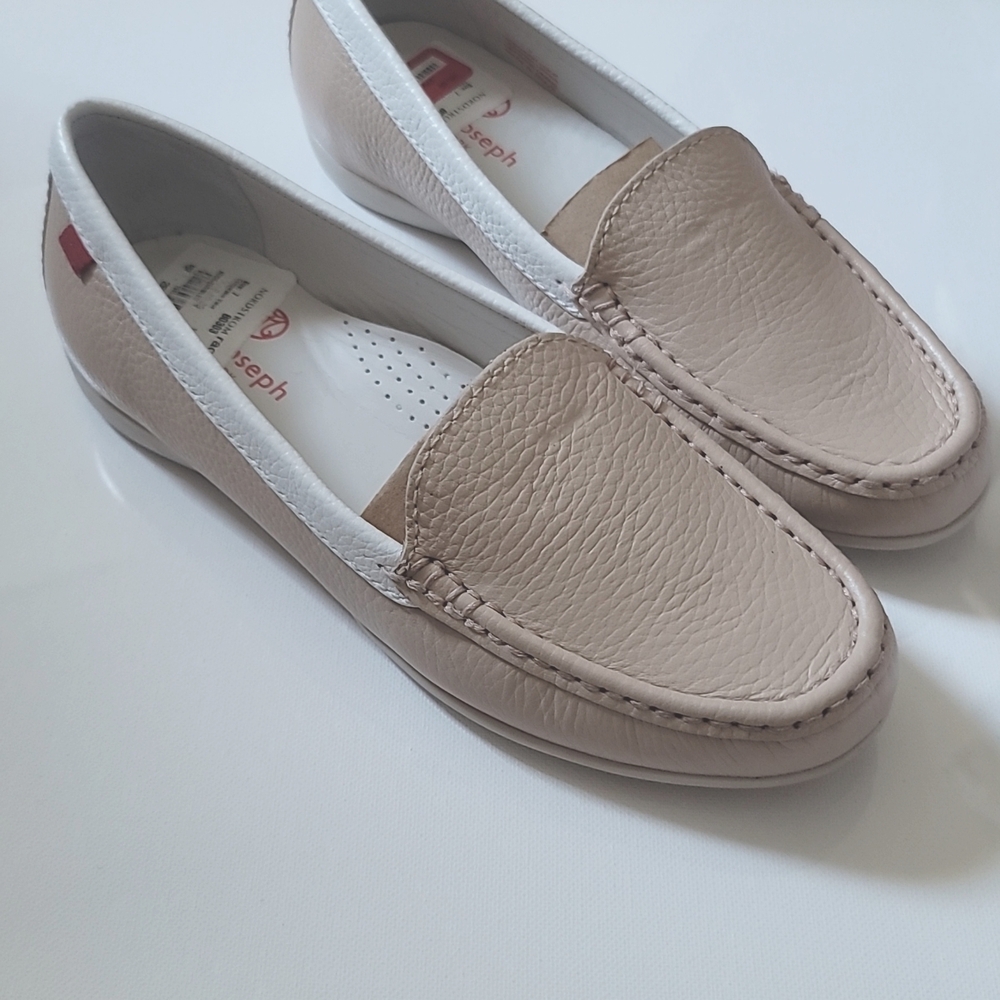 New Marc Joseph Leather Loafers Size 7